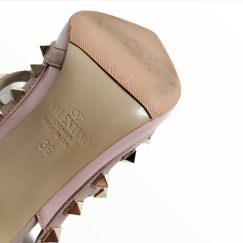 VALENTINO PATENT ANKLE STRAP - Picture 12 of 14